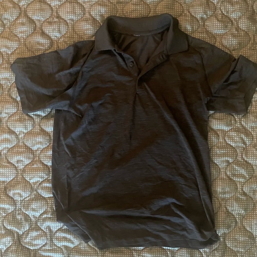 Lululemon Black Polo